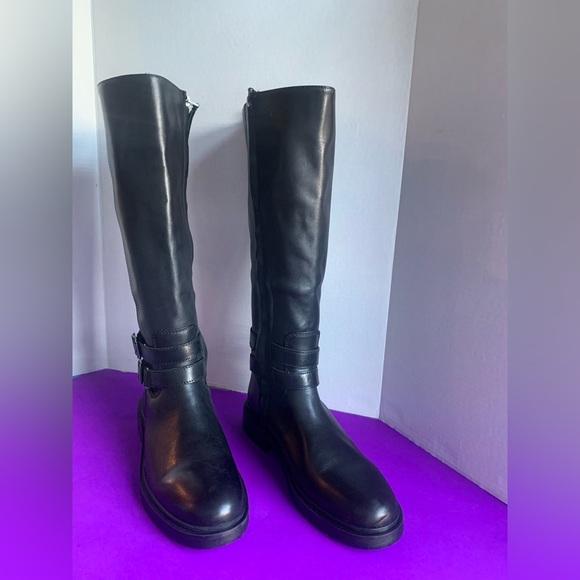 Sam Edelman Shoes - SAM EDELMAN Freda Riding Boots Black 10M New